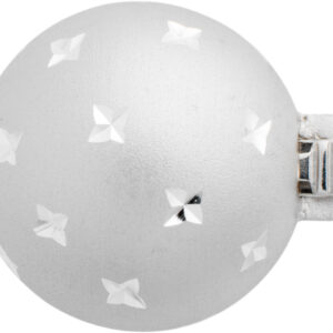 Kugelschließe einreihig Silber 925/- diamantiert, Kugel Ø 12,00mm