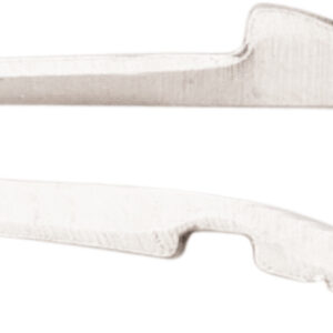 Hakenschnäpper Silber 925/- einreihig, L 6,50 x B 2,40mm