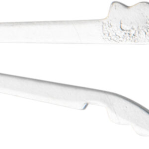 Hakenschnäpper Silber 925/- einreihig, L 8,00 x B 2,80mm