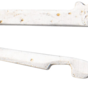 Hakenschnäpper Silber 925/- einreihig, L 9,00 x B 2,10mm