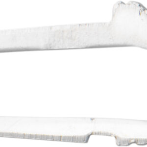 Hakenschnäpper Silber 925/- einreihig, L 9,00 x B 4,40mm