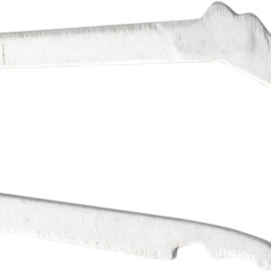 Hakenschnäpper Silber 925/- einreihig, L 10,00 x B 5,50mm