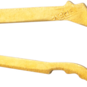 Hakenschnäpper Gold 375/-Gg einreihig, L 8,50 x B 4,20mm