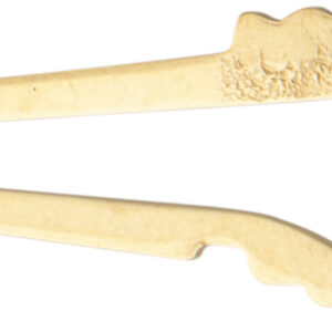 Hakenschnäpper Gold 585/-Gg einreihig, L 8,00 x B 2,80mm