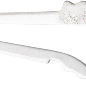 Hakenschnäpper Gold 585/-Wg einreihig, L 8,00 x B 2,80mm