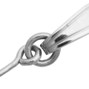 Stift Silber 925/- 0,80mm mit Schlaufe