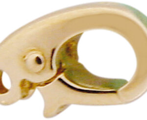 Ketteneinhänger Gold 750/-Gg 9,40x5,40mm mit Scharnier