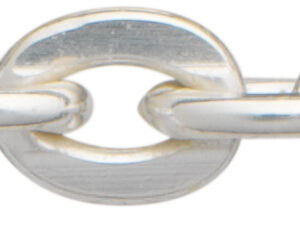 Ankerkette flachgewalzt Silber 925/- 3,80mm, Drahtstärke 0,80mm