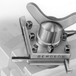 Stichelauflage drehbar für Kreuzsupport 4561317 für kleine Wange. Mit 6 Sticheln und 1 Spannschlüssel.