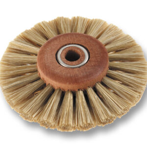 Borsten-Rundbürste spitz Ø 55 mm weiss