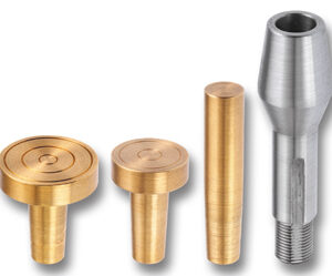 Einsatz mit 3 Lackscheiben Leinen