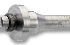 Einsatz zum Aufspannen von Rädern und Scheiben Zapfen 4 mm Leinen