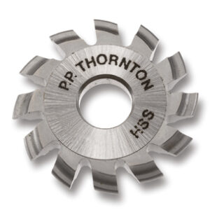 Radfräser mit rundem Zahngrund Modul 0,65 Thornton