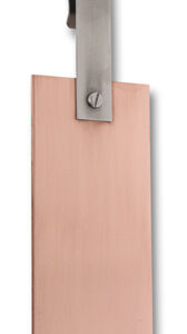 Kupfer-Anode mit Aufhänger Wieland