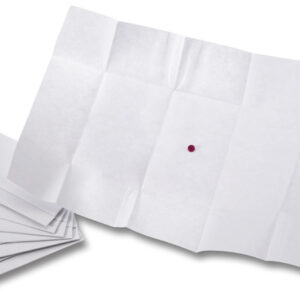 Steinpapiere weiß ohne Einlage Form 4