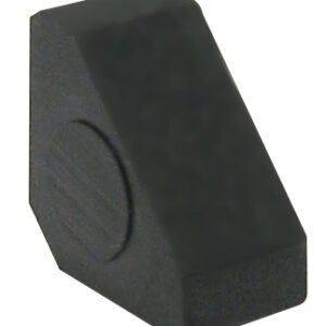 Preisschild leer (Anfangsstück) schwarz/Schrift weiß Höhe 4 mm