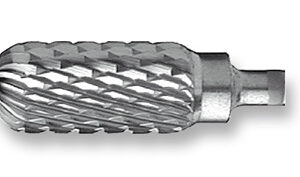 HM-Walzenfräser, sehr grobe Verzahnung, zylindrisch, mit Querhieb Ø 6,0 mm