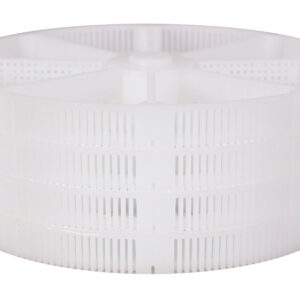 Siebkorb Ø 80 mm, 8 Fächer, Höhe 32 mm, Greiner Vibrograf