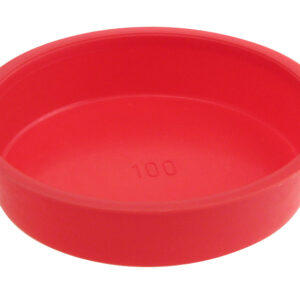 Deckel rot für Glas 600 ml