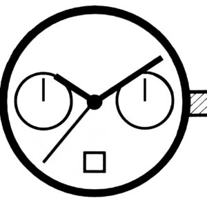 Kleinuhrwerk Quarz Japan VD31 SC, D6, CHR