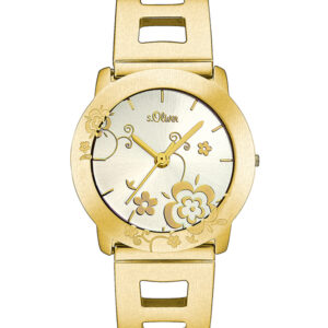 s.Oliver Edelstahlband IP gold SO-1957-MQ