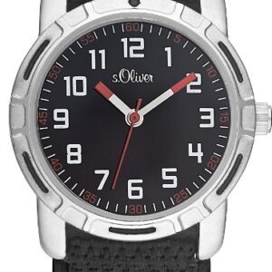 s.Oliver Textil-/ Lederband schwarz SO-1820-LQ
