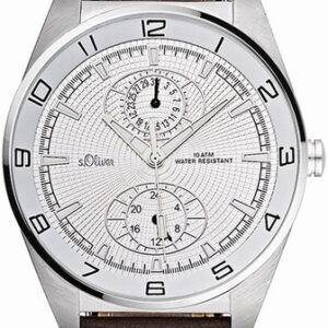 s.Oliver Lederband braun SO-1702-LM