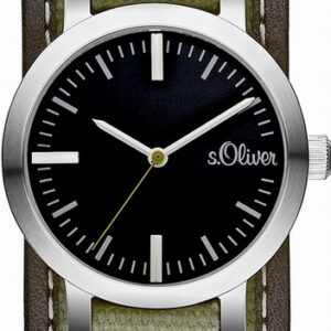 s.Oliver Textil-/ Canvas Band olivengrün SO-1626-LQ