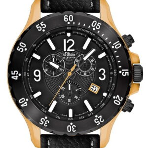 s.Oliver Lederband schwarz SO-2263-LC