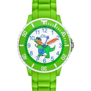 s.Oliver Silikonband neon-grün SO-3053-PQ