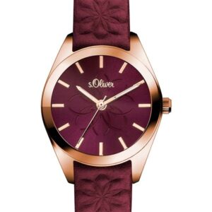 s.Oliver Lederband rot SO-3080-LQ