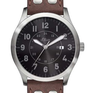 s.Oliver Lederband dunkelbraun SO-2975-LQ