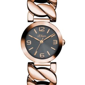 s.Oliver Edelstahlband rosé SO-3093-MQ