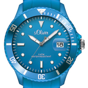 s.Oliver Silikonband blau SO-2679-PQ