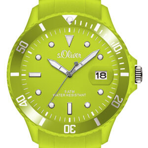 s.Oliver Silikonband neon-gelb SO-2685-PQ