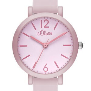 s.Oliver Silikonband rosa SO-2659-PQ