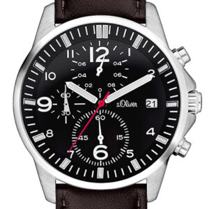 s.Oliver Lederband braun SO-2630-LC