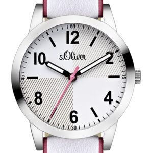 s.Oliver Lederband weiß, pink SO-2611-LQ