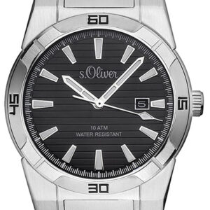 s.Oliver Edelstahlband silber SO-3094-MQ