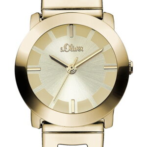 s.Oliver Edelstahlband gold SO-2916-MQ