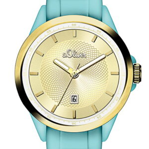 s.Oliver Silikonband türkis SO-2911-PQ