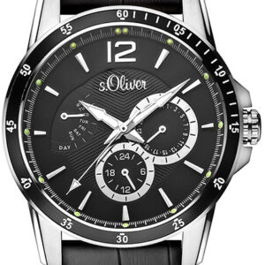 s.Oliver Lederband schwarz SO-2844-LM