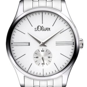 s.Oliver Edelstahlband silber SO-2866-MQ