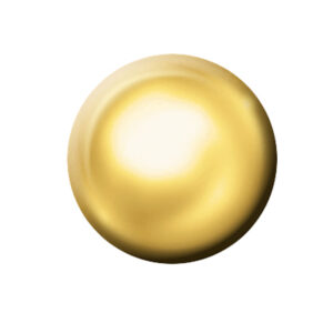 Erstohrstecker Estelle System II 4,00 mm Kugel Gold plattiert