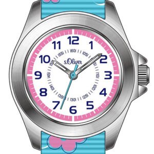 s.Oliver Textilband blau/rosé/weiß SO-3176-LQ