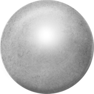 Erstohrstecker Easy Piercy Classic Kugel Mini Ø 2,95 mm weiß