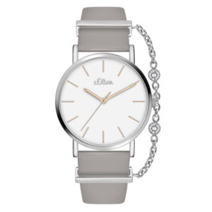 s.Oliver SO-3826-LQ Kunstleder grau 18mm