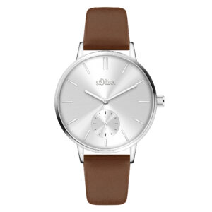s.Oliver SO-4342-LQ Kunstleder braun 16mm