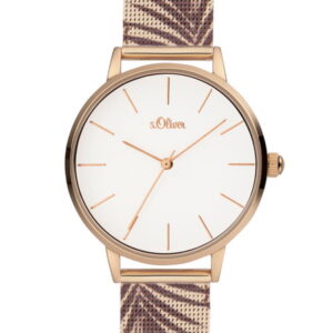 s.Oliver SO-3979-MQ Edelstahl rosé 16mm