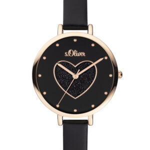 s.Oliver SO-3833-LQ Kunstleder schwarz 10mm